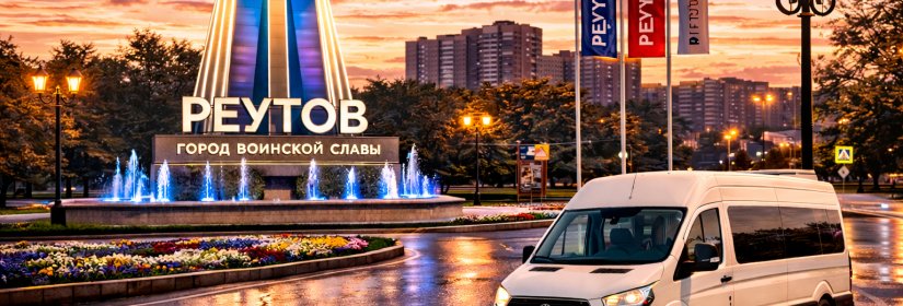 Заказ микроавтобуса в Реутов