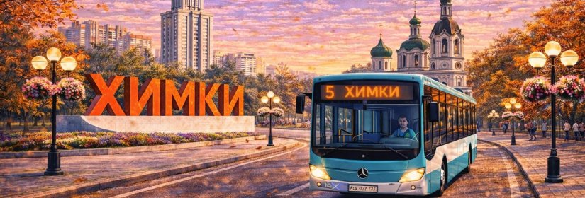 Заказ микроавтобуса в Химки