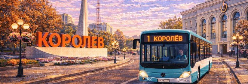 Заказ автобуса в Королев из Москвы