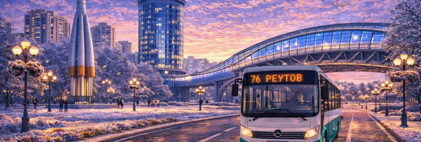 Заказ автобуса в Реутов в Москву